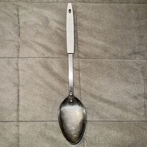 Vintage Ekco Fruit Pattern Serving Spoon Kitchen Utensil